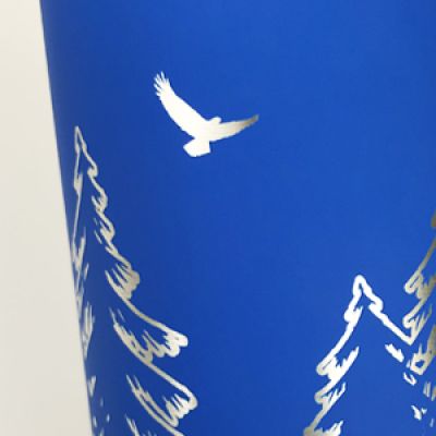 Нанесение логотипа методом лазерной гравировки