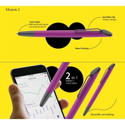 Ручки с полимерной наклейкой, пластиковые с логотипом-1