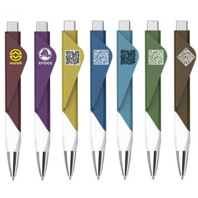 Ручки с широким клипом с логотипом-2