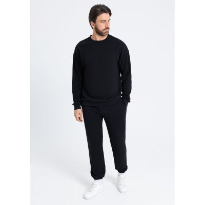 Свитшот унисекс STAN футер без начёса, 350, 96 Чёрный STAN -9