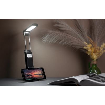 Складная лампа-фонарь Smart LED, черный-1