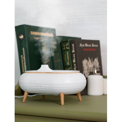 Увлажнитель воздуха Smart Air с bluetooth-колонкой, мелодиями и релаксирующими шумами, с подсветкой и ароматизатором, белый-3