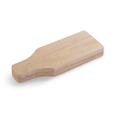 Набор для сыра и вина Gourmet в футляре, натуральный-2