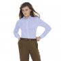 Рубашка женская с длинным рукавом Smart LSL/women, корпоративный голубой