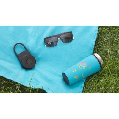 Плед Байкал, бирюзовый-2