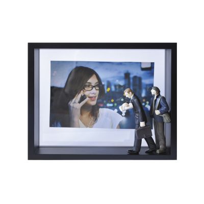 Фоторамка Ритм большого города, черный-1