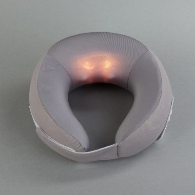 Подушка-массажер Hug с функцией обогрева, серый-1