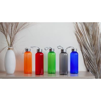 Бутылка для воды H2O 500 мл, серый-7