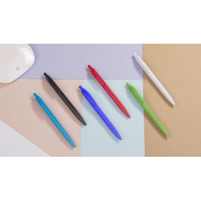 Ручка шариковая Phil из антибактериального пластика, синий-3