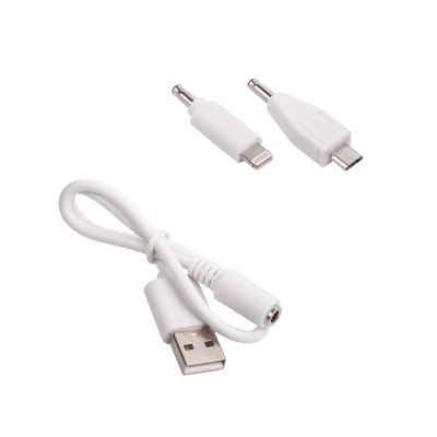 Кабель 2-в-1 (microUSB, Lightning), белый-0