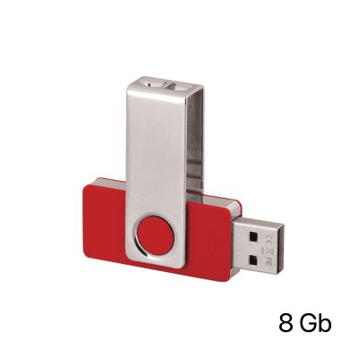 Флеш-карта TWISTA MS, 8Гб, красный-0