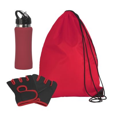 Набор подарочный Атлет, красный-0