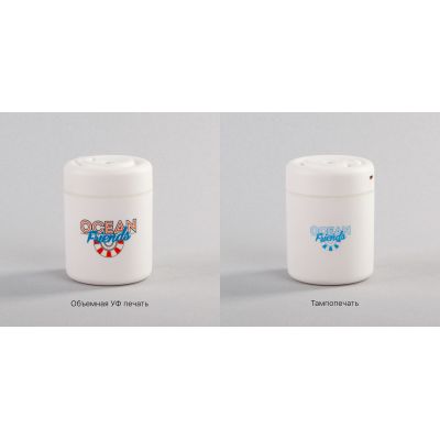 Увлажнитель воздуха Simple с подсветкой, белый-5