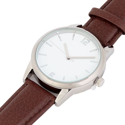 Часы наручные, белый с серебром-1