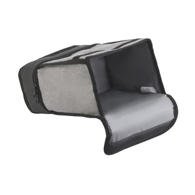 Сумка-холодильник Снедж, серый с черным-4