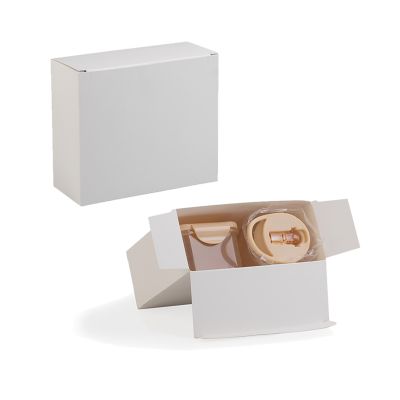 Набор ланч-бокс и бутылка 450 мл, молочный-4