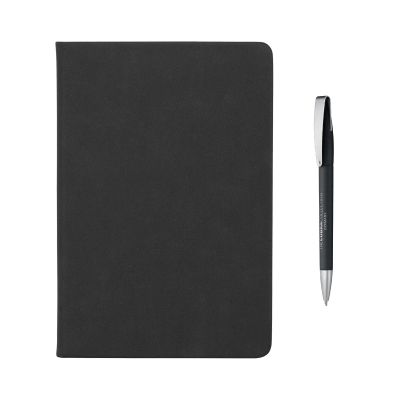 Подарочный набор Латина, покрытие soft grip, черный-1