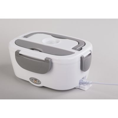 Ланч-бокс Hot box с функцией подогрева, серый-5