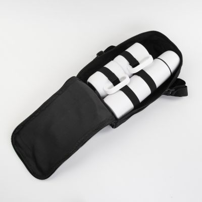 Набор Гейзер (термос, 2 кружки), покрытие пудра, белый-3