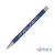 Ручка шариковая Aurora, покрытие soft touch, темно-синий