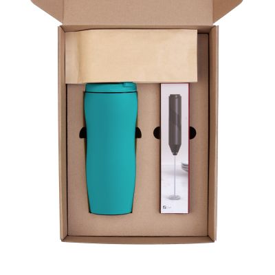 Набор Латте, бирюзовый-0