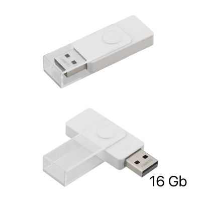 Флеш-карта TWISTA T, 16 Гб, белый-1
