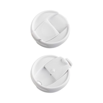 Термостакан Монтана 400 мл, покрытие пудра, белый-5