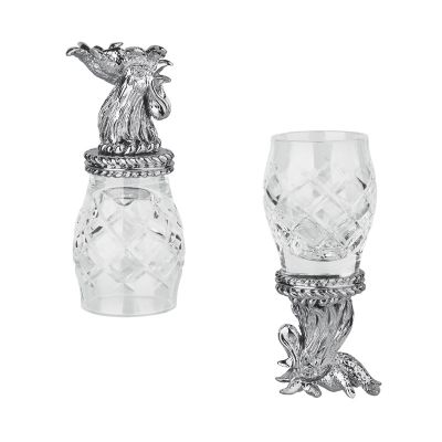 Набор для водки Петух, 2 стопки, -0