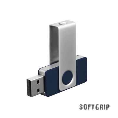 Флеш-карта TWISTA softgrip MS, 8Гб, темно-синий-0
