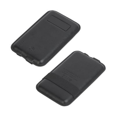 Зарядное устройство Olo, 8000 mAh, шильд в покрытии soft touch, черный-3