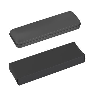 Набор Ray (ручка+карандаш), покрытие soft touch, черный с золотом-4