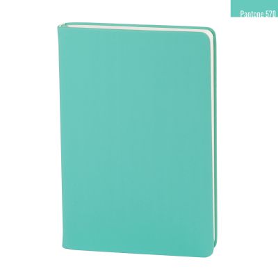 Ежедневник недатированный Милан, А5, покрытие soft touch, мятный-3