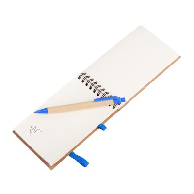Блокнот с ручкой Papyrus, синий-1