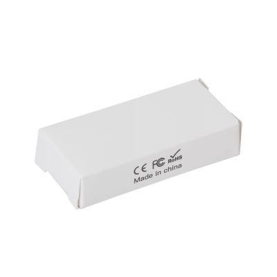 Флеш-карта 16 Гб с подсветкой логотипа, белый-3