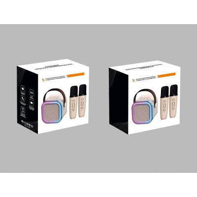 Караоке станция Duet, бежевый-6