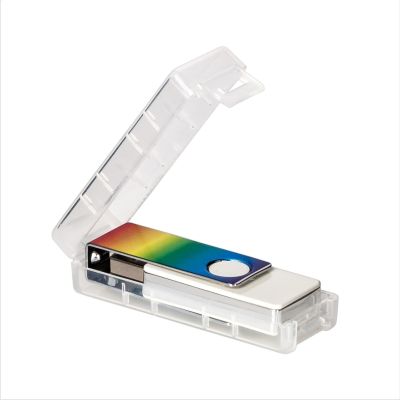 Футляр для флеш-карты, прозрачный-0