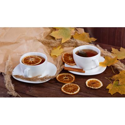 Набор чайный Встреча, белый-1