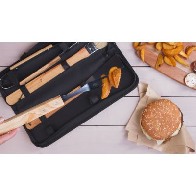 Набор для барбекю Смак, черный-5