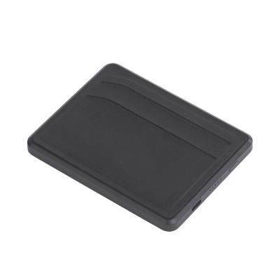 Портмоне со cъёмным (на магните) беспроводным зарядным устройством 3000 mAh, черный-5