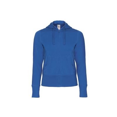 Толстовка женская на молнии Hooded Full Zip/women, ярко-синий-1
