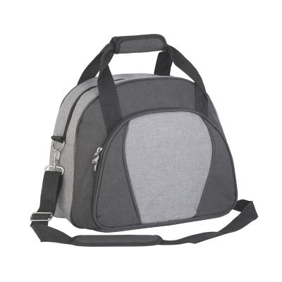 Набор для пикника Исландия на 2 персоны с холодильным отделением, серый с черным-2