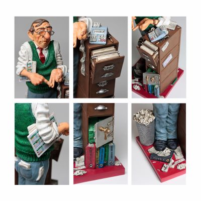 Скульптура Бухгалтер, -3