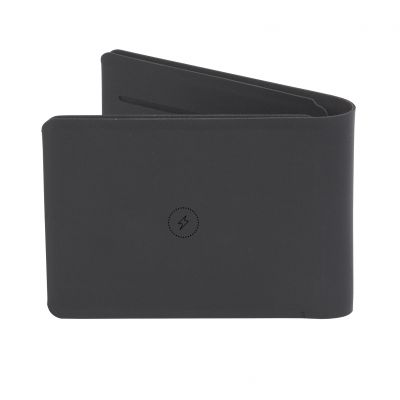 Портмоне со cъёмным (на магните) беспроводным зарядным устройством 3000 mAh, черный-3