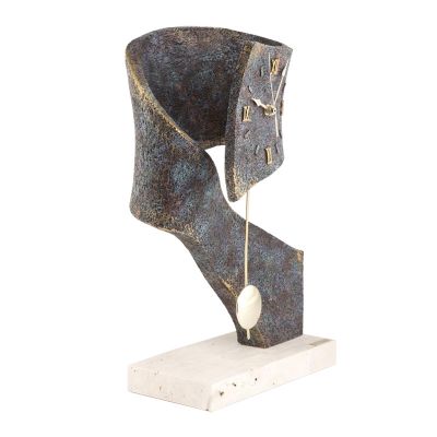 Часы Пространство, бронзовый-2