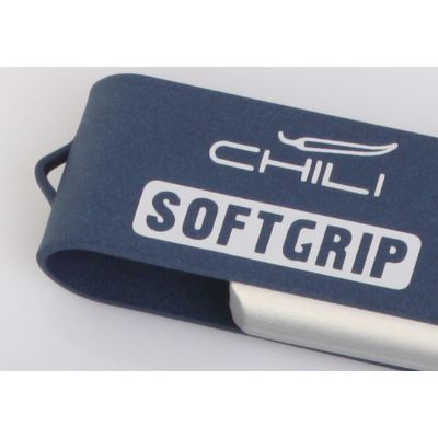 Набор ручка + флеш-карта 8Гб + зарядное устройство 4000 mAh в футляре, softgrip, черный-2