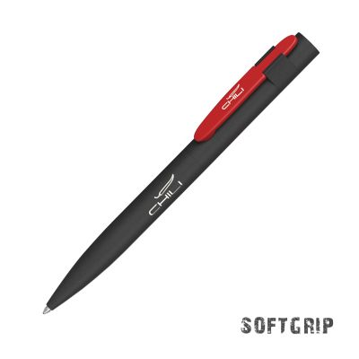 Ручка шариковая Lip SOFTGRIP, черный с красным-0