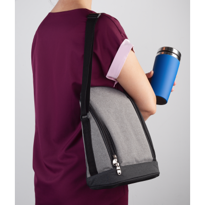 Набор для пикника Австрия на 2 персоны, серый с черным-5