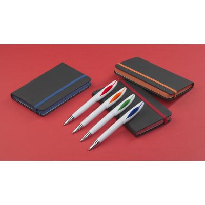 Ручка шариковая Sophie, белый с синим-3