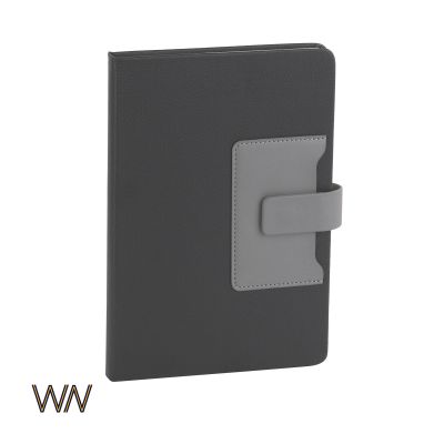 Ежедневник недатированный Монти, формат А5, черный-0