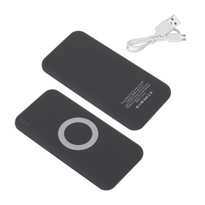Набор Камень на 2 предмета, 8000 mAh /16Gb, покрытие soft grip, черный-2